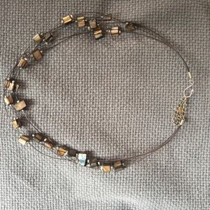 Abalone Bead 5 Strand Necklace